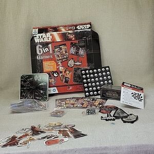 STAR WARS The Force Awakens 6-in-1 Games like new